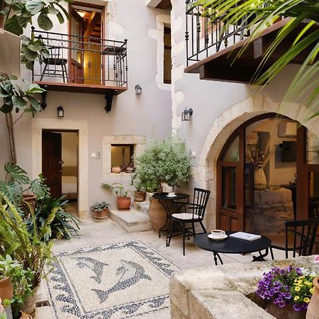 Casa Dei Delfini Hotel Rethymno  Bagian luar foto